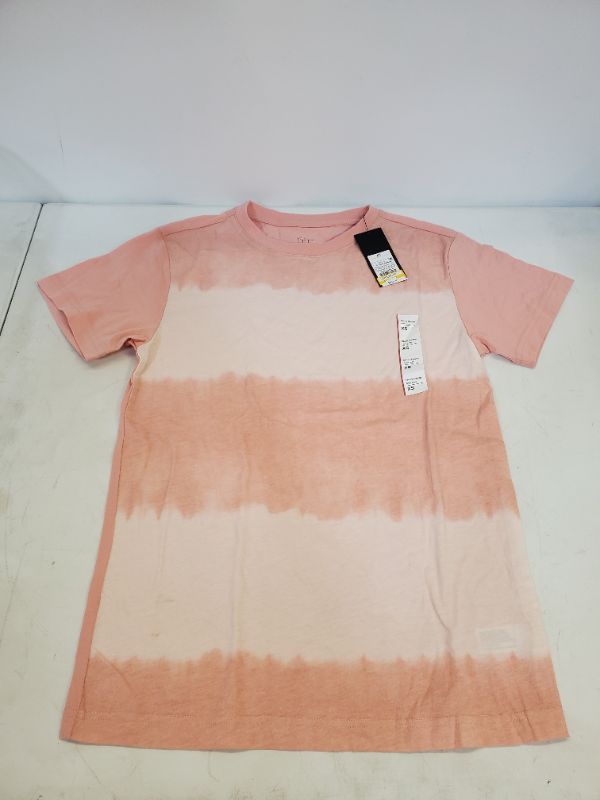 Photo 1 of Original Use Men's Short Sleeve Crew Neck T-Shirt Tie Dye Pink Stripes size xs