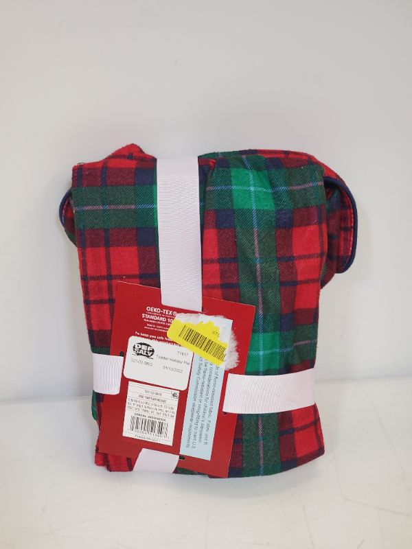 Photo 3 of Wondershop - Toddler Holiday Plaid Flannel Matching Family Pajama Set -  Red - size 3T