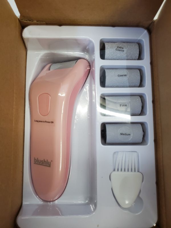 Photo 4 of Blushly Battery-Operated Callus Remover - pINK