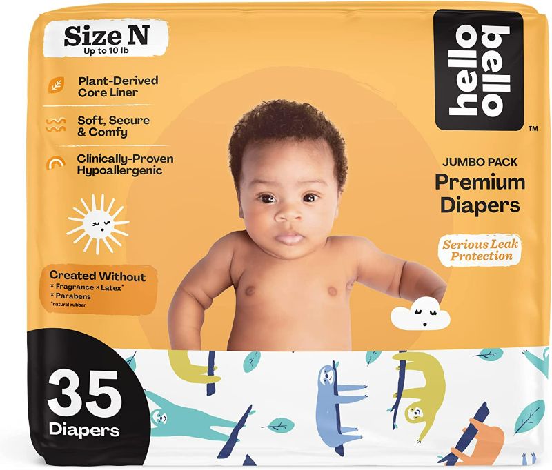 Photo 1 of Hello Bello Disposable Diapers - Size Newborn - 35 count 
