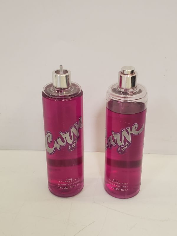 Photo 2 of PACK OF 2 - Liz Claiborne Curve Crush Fragrance Mist, 8 ounce***see images**