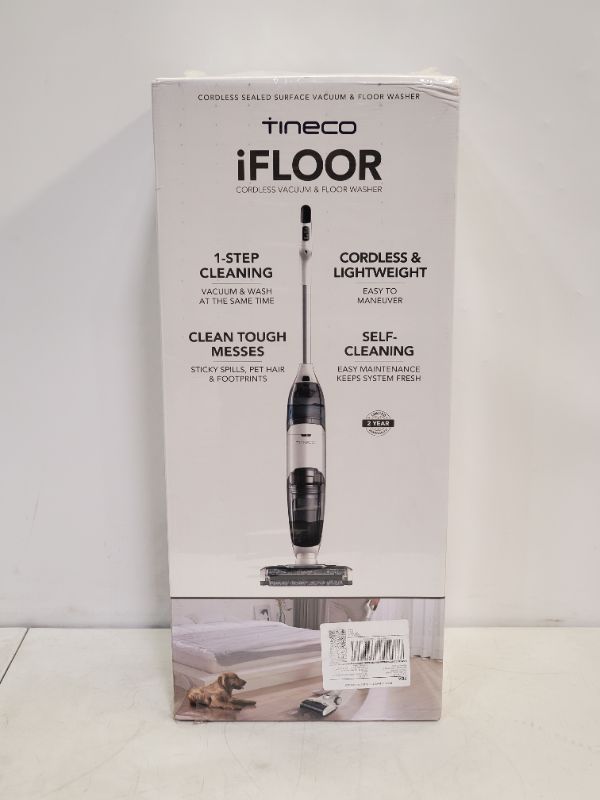 Photo 2 of Tineco iFloor Cordless Wet Dry Vacuum and Hard Floor Washer NEW