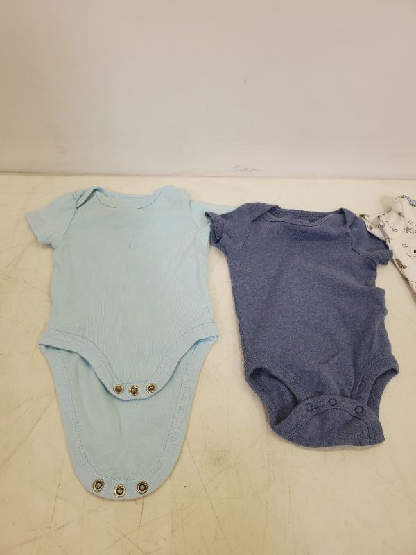 Photo 3 of 4 PIECE BABY TOP LOT -  CLOTHING SIZE VARIES (0M-9M)