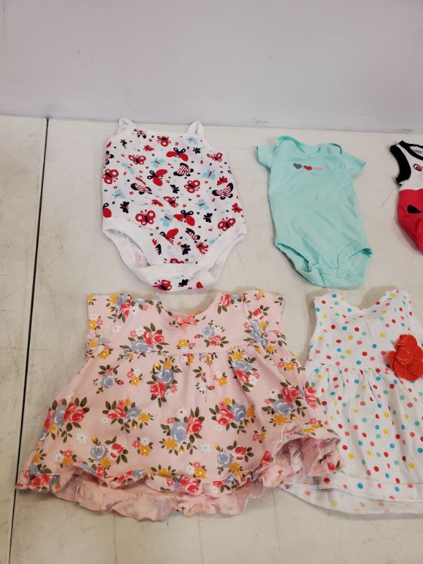 Photo 4 of 6  PIECE BABY GIRL SUMMER CLOTHING - SIZE VARIES (0M-9M)