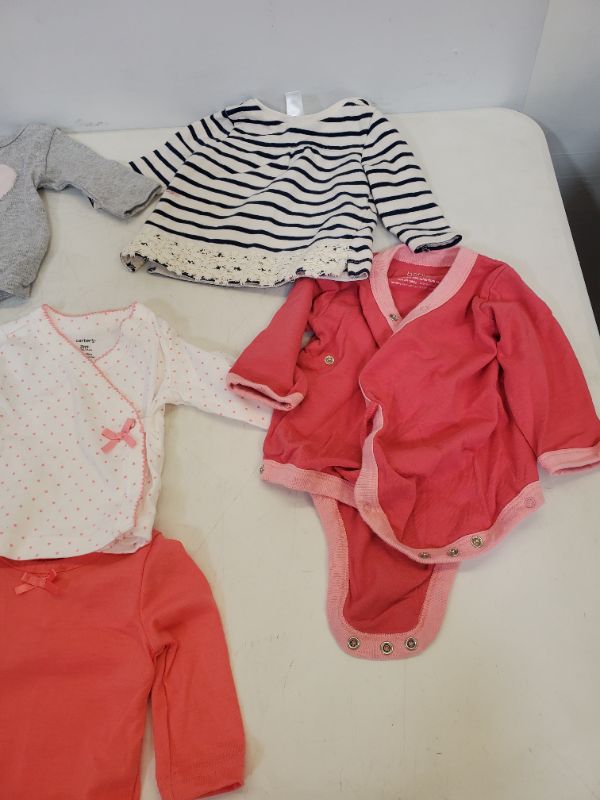 Photo 2 of 6 PIECE  BABY GIRL CLOTHING LOT-SIZE VARIES  (3M-9M)