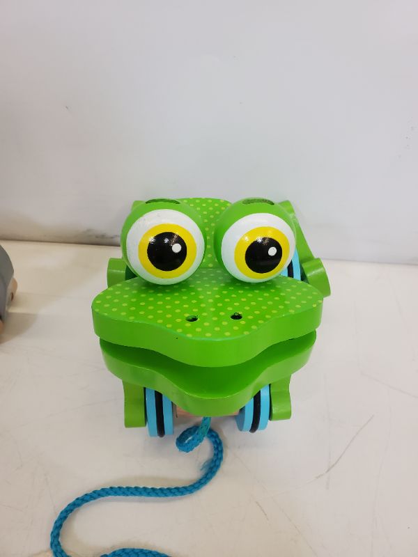 Photo 5 of FROLICKING FROG & ELEPHANT PULL TOY