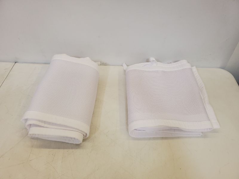 Photo 2 of Breathable Mesh Crib Liner/Bumpers for Baby Crib