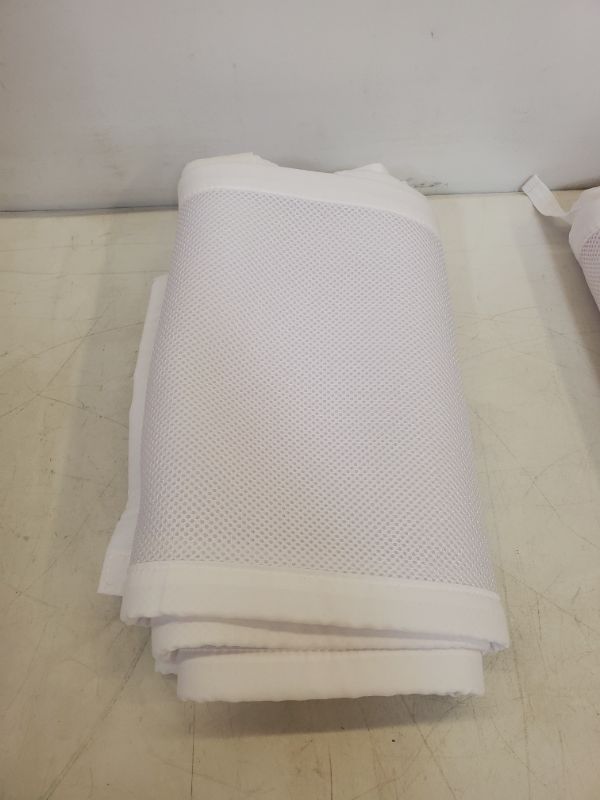 Photo 3 of Breathable Mesh Crib Liner/Bumpers for Baby Crib