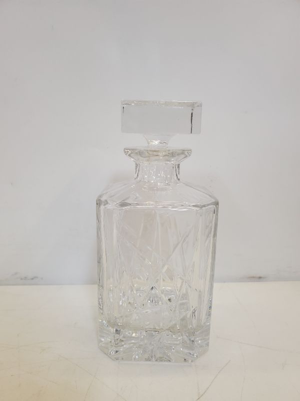 Photo 1 of Vintage Retro Crystal Decanter 