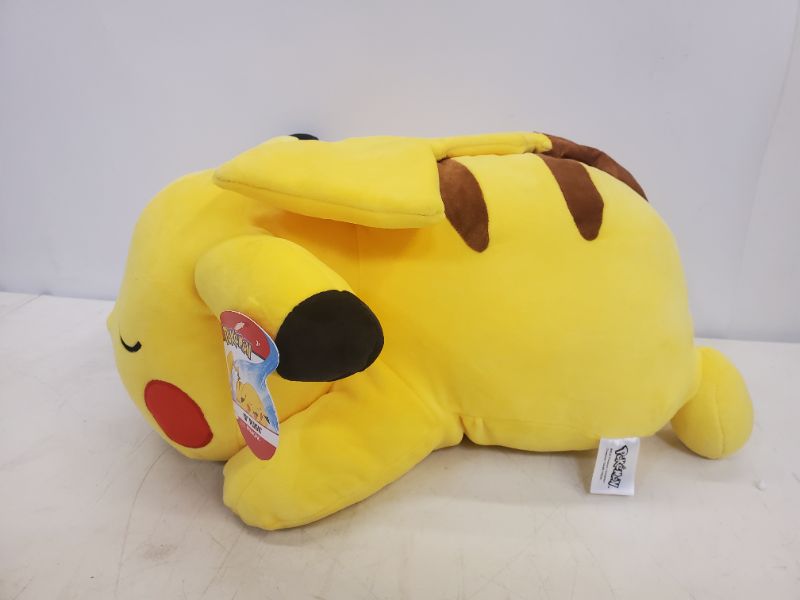 Photo 3 of Pokemon Pikachu Sleeping Plush Buddy