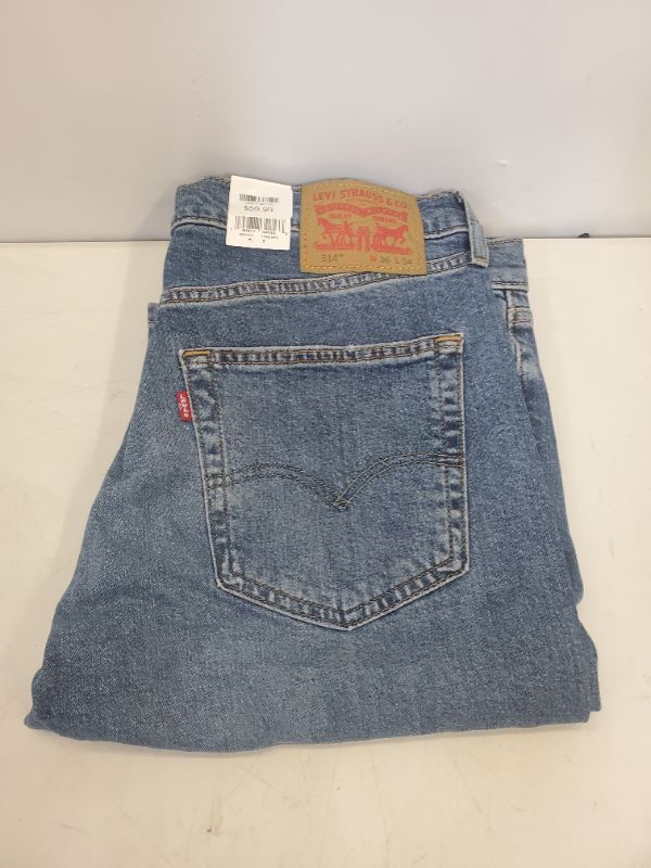 Photo 1 of Levi's Flex - 514 Straight Stretch - size 36W x34L