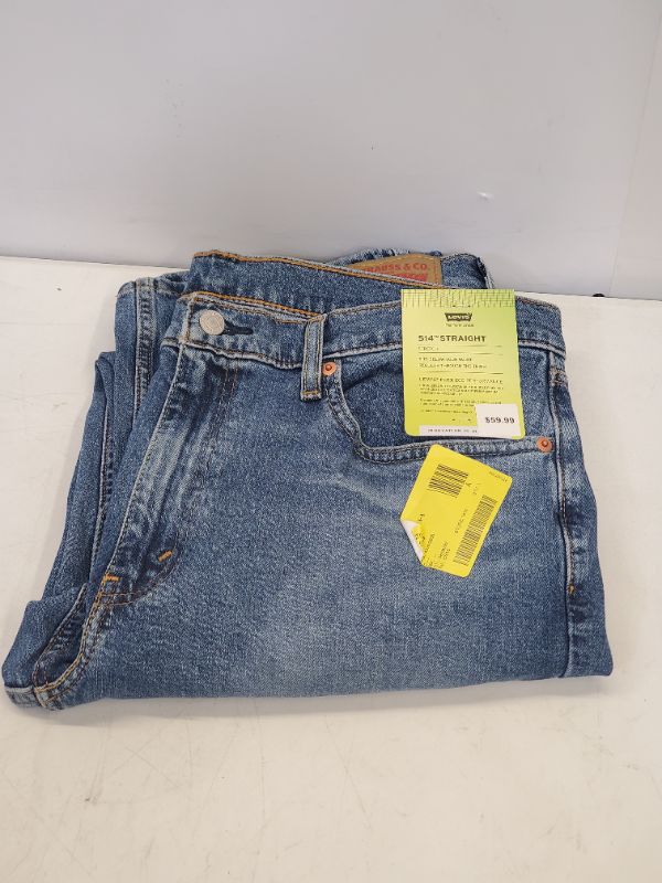 Photo 1 of Levi's Flex - 514 Straight - Stretch - size 36W x34L