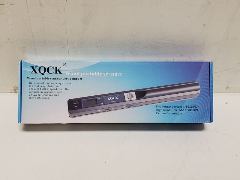 Photo 2 of Portable Scanner Handheld Scanner for A4 Documents, Photo,Pictures,Receipt. Scanner Wand for Flat Scanning, UP to 900 DPI 