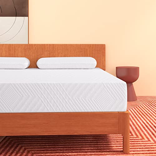 Photo 1 of 8 Inch Green Tea Memory Foam Mattress with Graphene Fabric Cover, Breathable Bed Mattress with CertiPUR-US Certified, Bed in A Box, Pressure Relieving, Twin Size (White)
