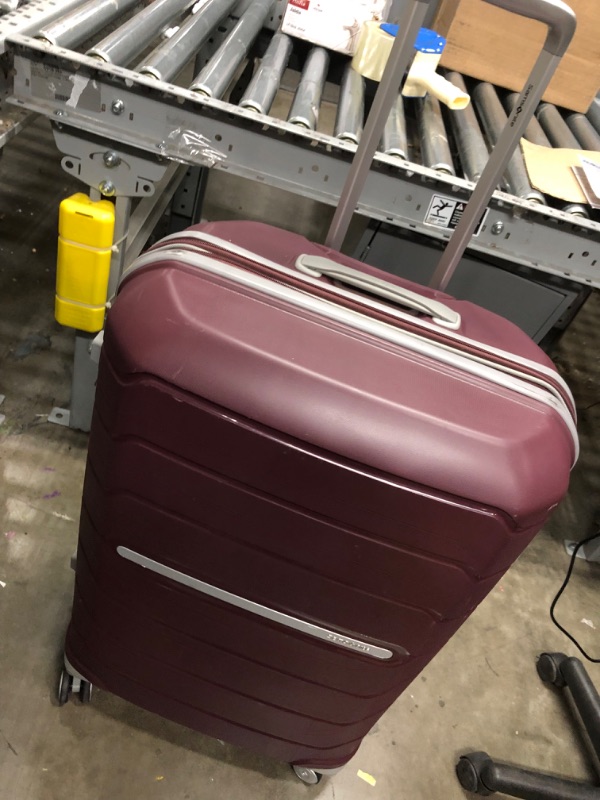 Photo 2 of  Samsonite Freeform 28" Hard Check-In Spinner Luggage Suitcase Merlot
