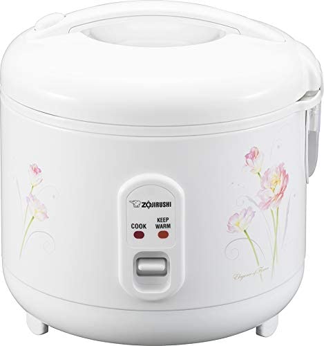 Photo 1 of **parts only, non-functional**
Zojirushi NS-RPC10FJ Rice Cooker and Warmer, 5.5-Cup (Uncooked), Tulip
