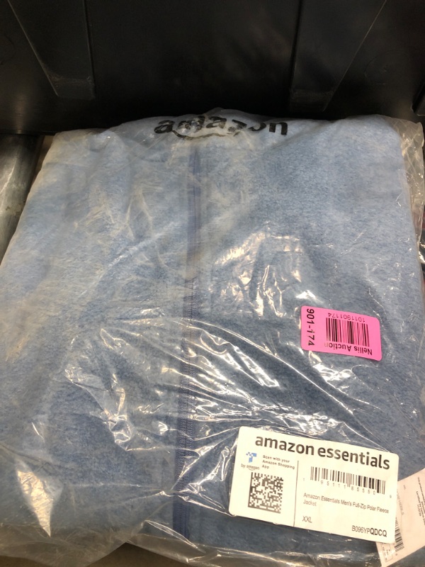 Photo 2 of Amazon Essentials Men's Full-Zip Polar Fleece Jacket
