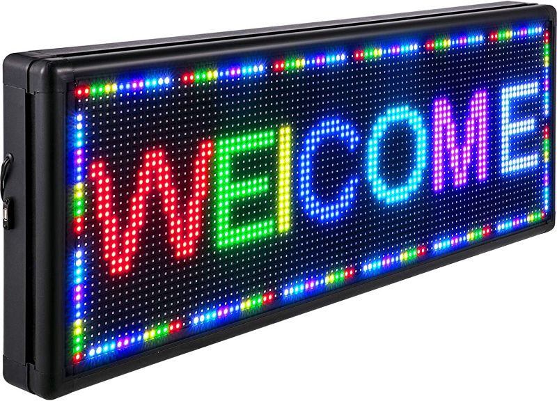 Photo 1 of Led Sign 27 Inch Digital Sign