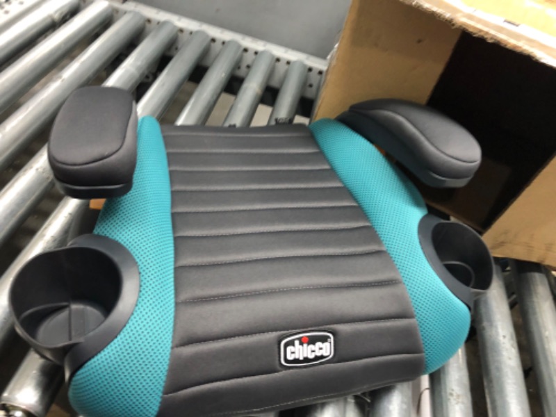 Photo 1 of Chicco GoFit Backless Booster Car Seat - Raindrop
