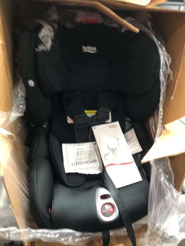 Photo 3 of Britax Boulevard Clicktight Convertible Car Seat, Black Contour SafeWash
