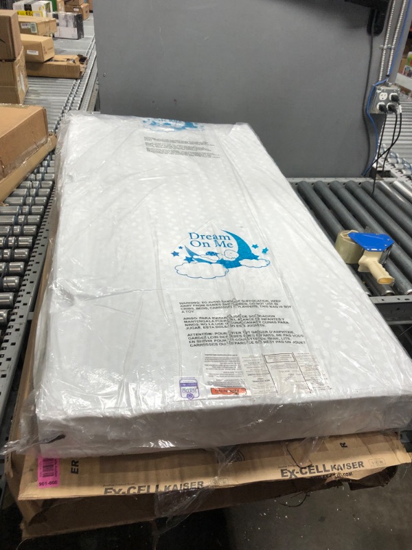 Photo 3 of **SMALL CUT**
Dream on Me Orthopedic Standard Crib Mattress, Extra Firm Foam (1230217)
