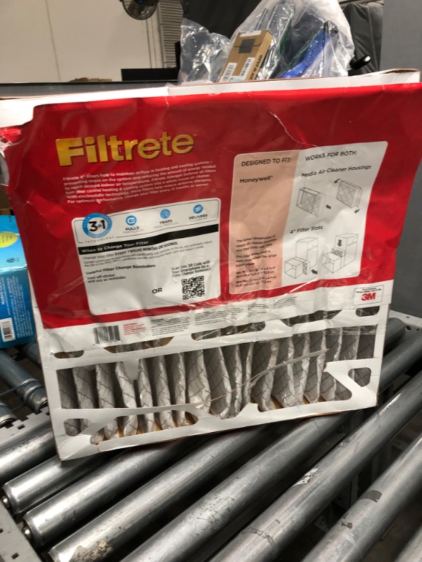 Photo 5 of 3M Filtrete 4-in Micro Allergen Defense MPR 1000 Air Filters 20 x 20 x 4 2-Pack