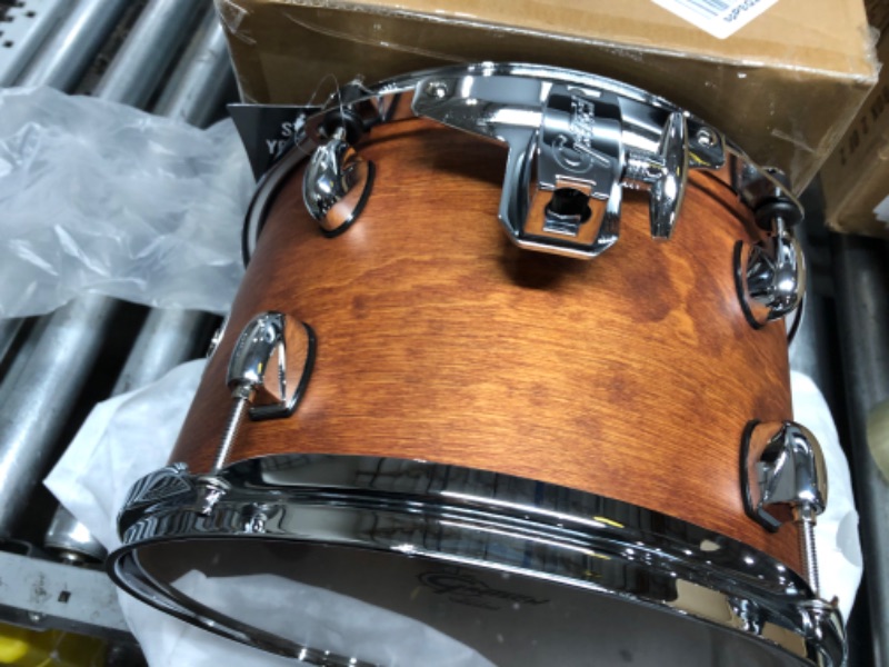 Photo 9 of **INCOMPLETE**MISSING ONE BOX
Gretsch CT1J404SWG Catalina Club 4-Piece Shell Pack with 20" Bass Drum, Satin Walnut Glaze

