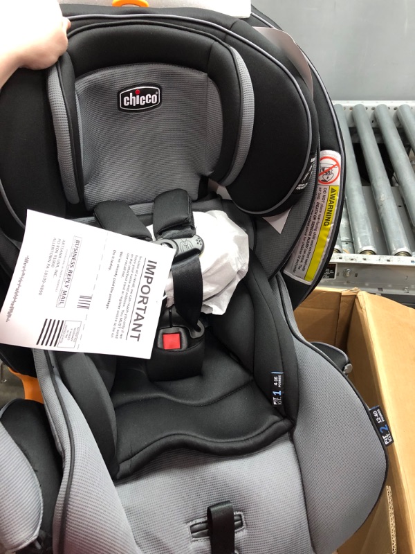 Photo 1 of Chicco Fit4 4-In-1 Convertible Car Seat - Onyx | Black/Grey