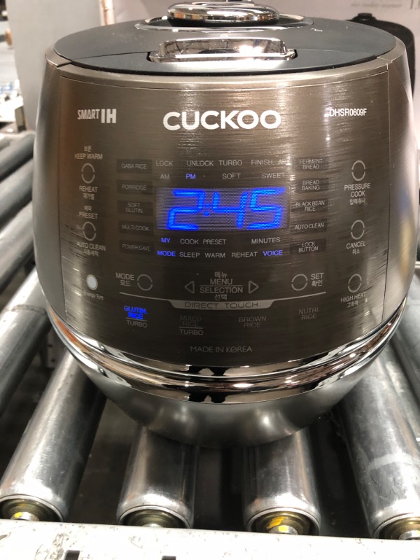 Photo 3 of Cuckoo 6-Cup Induction Heating Pressure Rice Cooker
