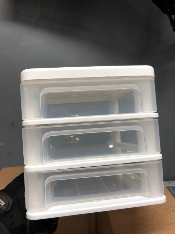 Photo 1 of IRIS Compact Desktop 3-Drawer System, 