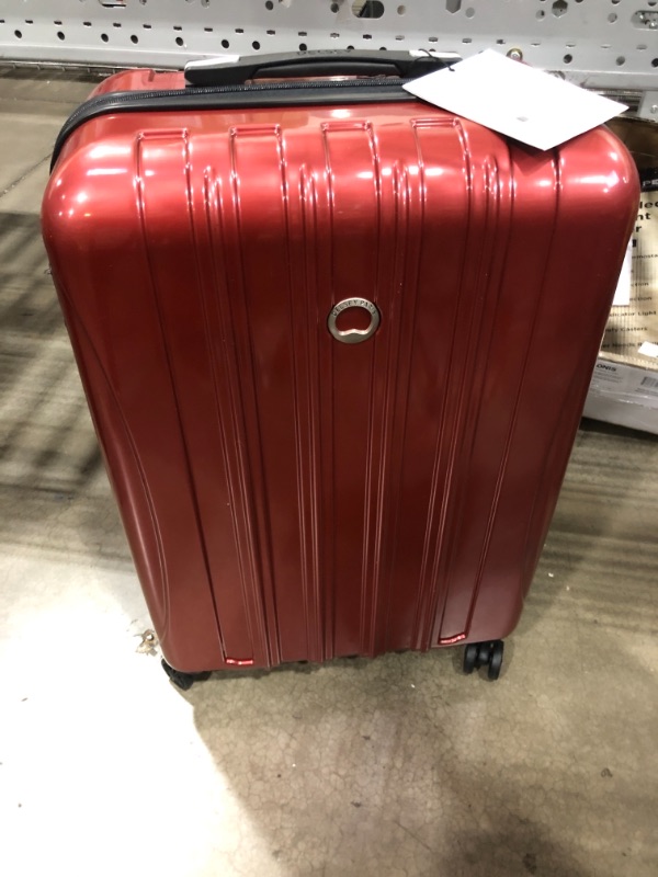 Photo 2 of Delsey Luggage Helium Aero 25" Expandable Spinner Trolley - Red