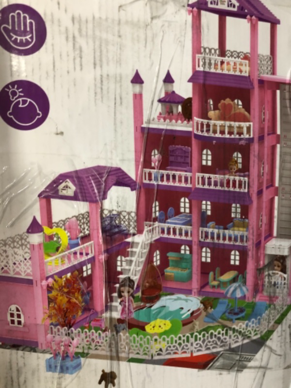 Photo 1 of 300 pcs creative building blocks large doll house