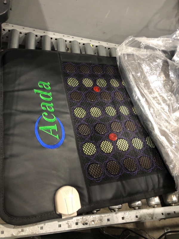 Photo 1 of Acada Far Infrared Heating Pad - Jade Tourmaline Hot Stone Pad - Infrared Heating Pad (31"x21")
