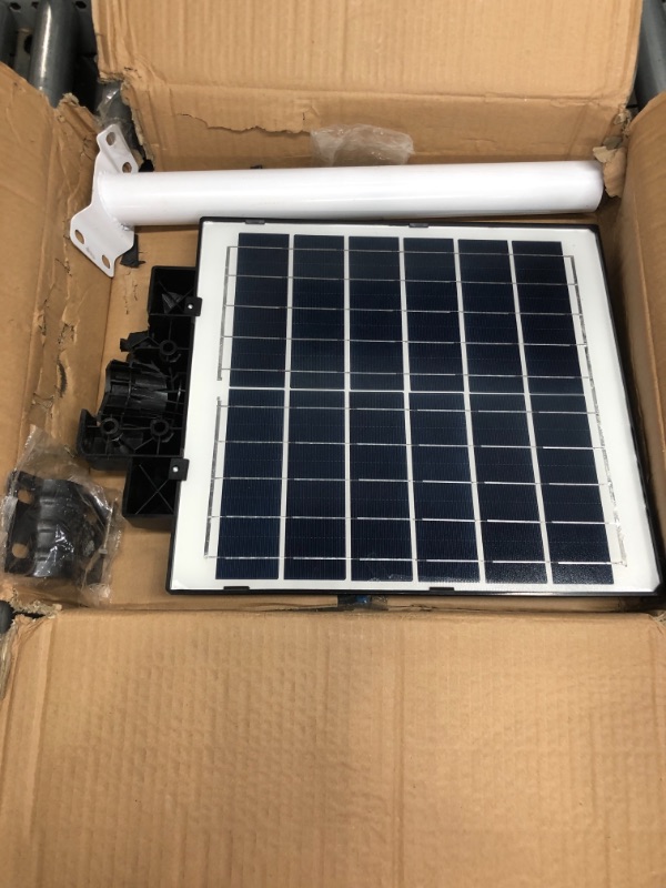 Photo 2 of 600W Solar Street Lights Outdoor, 30000LM High Brightness Dusk to Dawn LED Wide Angle Lamp , with Motion Sensor and Remote Control,Waterproof for Parking Lot, Yard, Garden, Patio, Stadium, Piazza