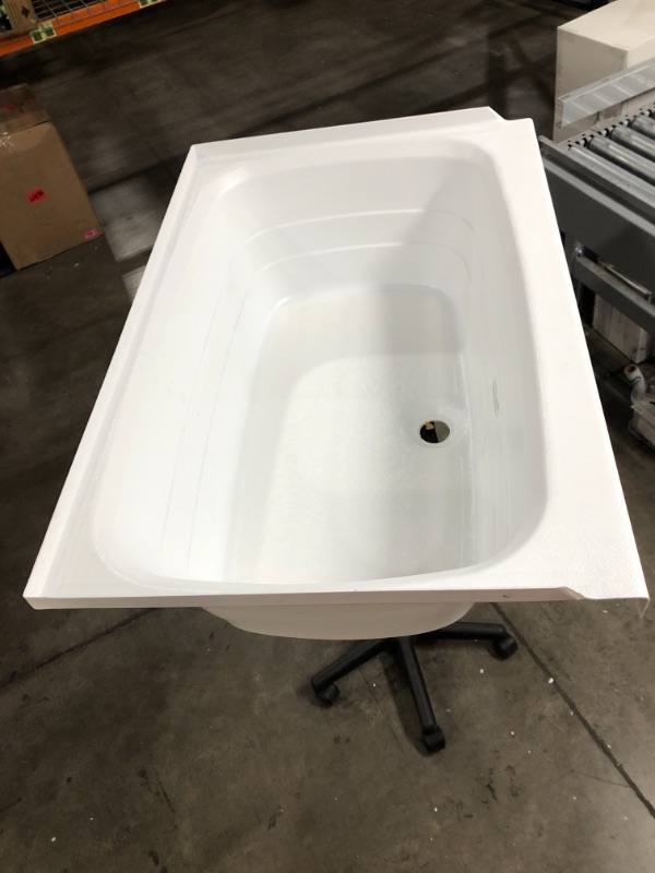 Photo 2 of Lippert 209648 Better Bath 24" x 36" RV Bath Tub Center Drain White