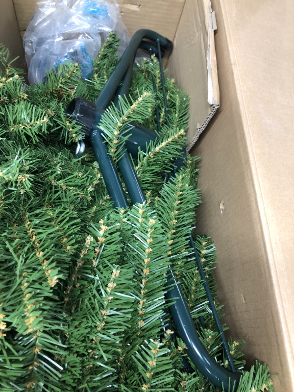 Photo 3 of National Tree Company Artificial Christmas Tree | Includes Stand | Dunhill Fir - 7 ft