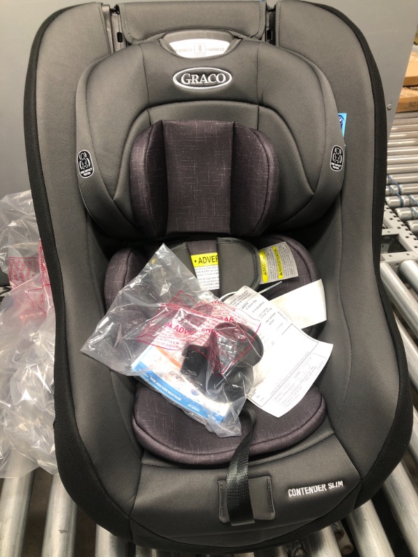 Photo 2 of Graco Contender Slim Convertible Car Seat, West Point