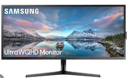 Photo 1 of 34" Ultra WQHD Monitor with 21:9 Wide Screen
