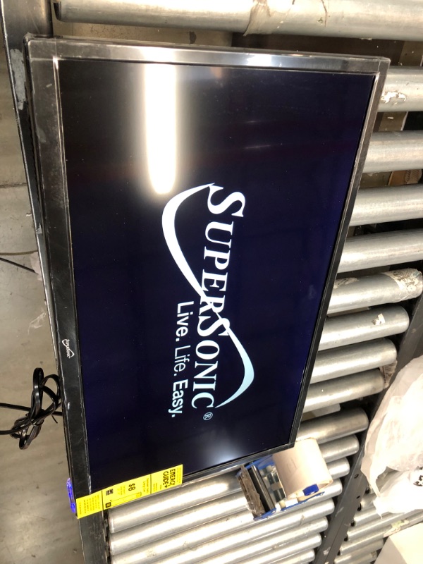 Photo 5 of **used**
SuperSonic SC-2412 LED Widescreen HDTV & Monitor 24", Built-in DVD Player with HDMI, USB, SD & AC/DC Input: DVD/CD/CDR High Resolution and Digital Noise Reduction 24 in