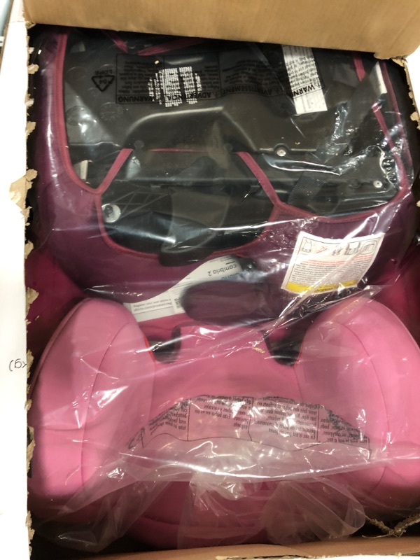 Photo 2 of Diono Cambria 2 XL, Dual Latch Connectors, 2-in-1 Belt Positioning Booster Seat, High-Back to Backless Booster with Space and Room to Grow, 8 Years 1 Booster Seat, Pink 2020 Pink