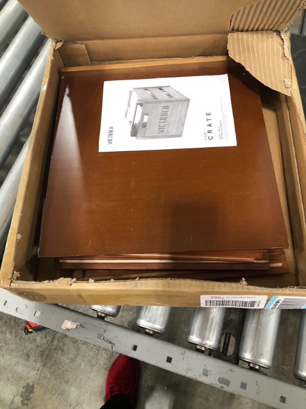Photo 1 of Victrola Wooden Record Crate