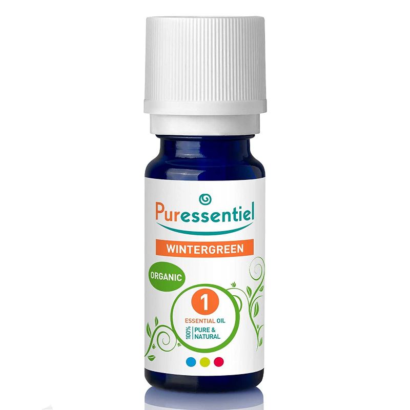 Photo 1 of  2 Puressentiel Wintergreen Essential Oil, Aromatherapy Relief, Calming- 100% Pure, Organic & Natural - Therapeutic Grade, Premium & Certified Quality - Made in France – 0.3 fl oz oz