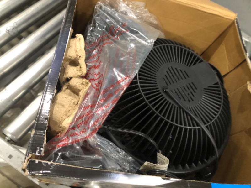 Photo 2 of 12 in. 3 Speed Whole Room Circulator Floor Fan