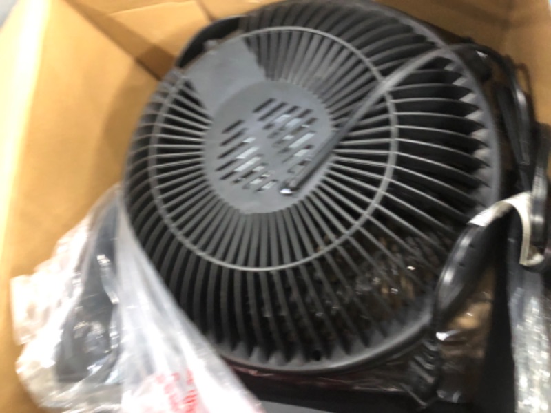 Photo 4 of 12 in. 3 Speed Whole Room Circulator Floor Fan