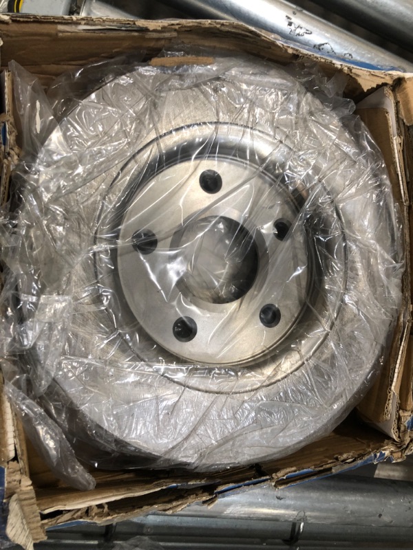 Photo 4 of ***IMCOMPLETE*** Detroit Axle - Front Drilled and Slotted Disc Brake Rotors + Ceramic Pads w/Hardware Replacement for 2012-2015 Honda CR-V Crosstour AWD