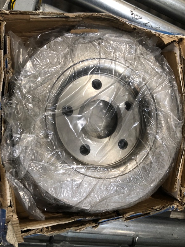 Photo 2 of ***IMCOMPLETE*** Detroit Axle - Front Drilled and Slotted Disc Brake Rotors + Ceramic Pads w/Hardware Replacement for 2012-2015 Honda CR-V Crosstour AWD