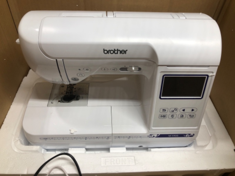 Photo 2 of 240-Stitch Sewing and Embroidery Machine
SERIAL #: E2P596897