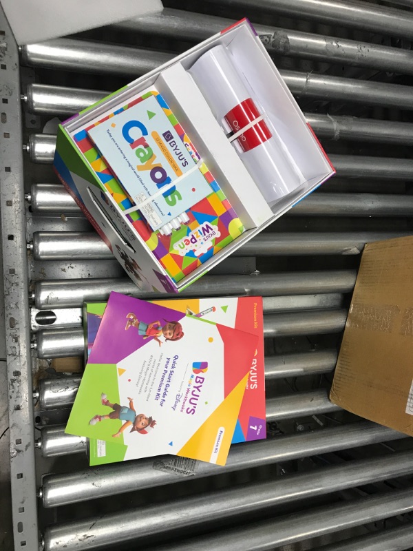Photo 1 of BYJU’S Learning Featuring Disney, 1st Grade Premium Kit Ages 5-7-Featuring Disney & Pixar Characters-Reading, Addition/Subtraction, Writing & Phonics-Powered by Osmo-Works with iPad(Amazon Exclusive) iPad 1st Grade