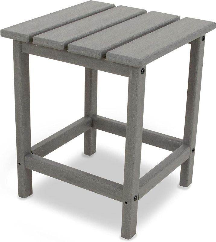 Photo 1 of 18GY Long Island Side Table, 18-Inch, Slate Grey
