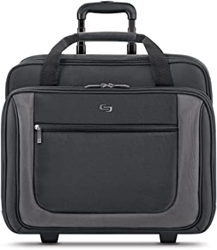 Photo 1 of Solo New York Bryant Rolling Laptop Bag, Black 14" x 16.8" x 5" (PT136)
